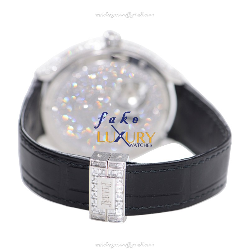 G0A37039 - Piaget Emperador Replica Watch 49mm Automatic Silver Dial 18kt White Gold Diamond - Image 5