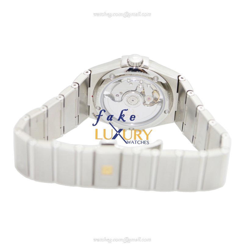Omega 123.15.35.20.52.001 Constellation Automatic Stainless Steel & Diamond Replica Watch - Image 4