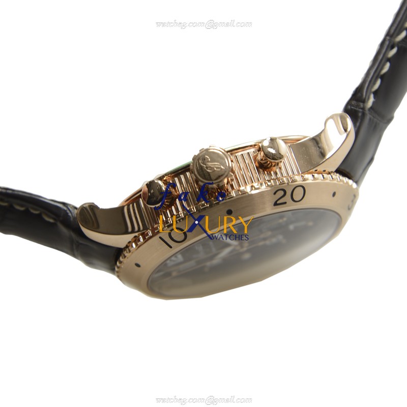 Breguet 3810BR/92/9ZU TYPE XXI Replica Watch With Automatic Movement, 18kt Rose Gold Case, Dark - Image 5