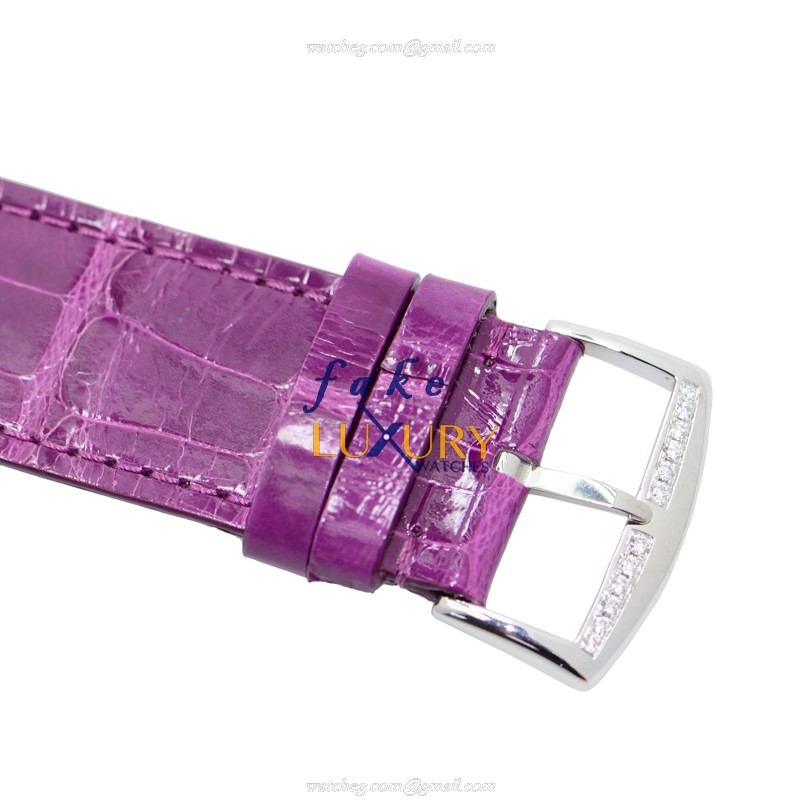 Franck Muller 1000 SC COL DRM AC DIA Replica Watch, Automatic Movement, Silver Dial, Purple - Image 4