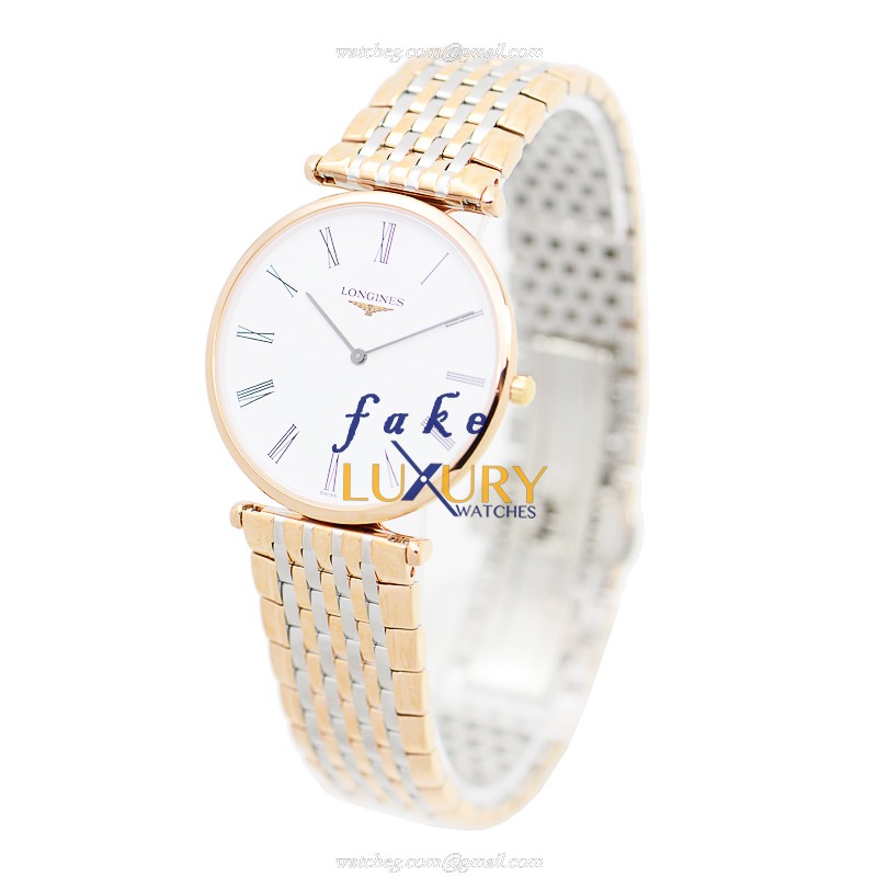 Longines La Grande L4.709.1.91.7 - Replica Watch - Quartz - 33mm PVD Gold - White Dial - Image 3