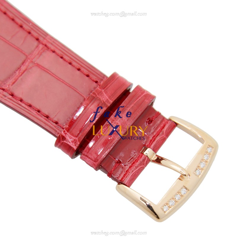 Franck Muller Master Square Replica Watch 6002 M B QZ COL DRM R D 1R 5N Quartz Silver Dial Rose Gold - Image 4