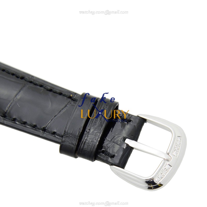 Franck Muller 7880 B S6 SQT D OG Replica Watch, Transparent Skull Dial, White Gold & Diamond - Image 4
