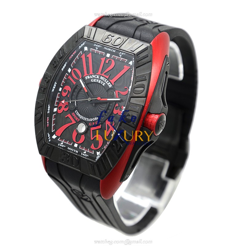 Franck Muller 9900 SC DT GPG TT Replica Watch Automatic Movement Black Dial Stainless Steel Case - Image 3