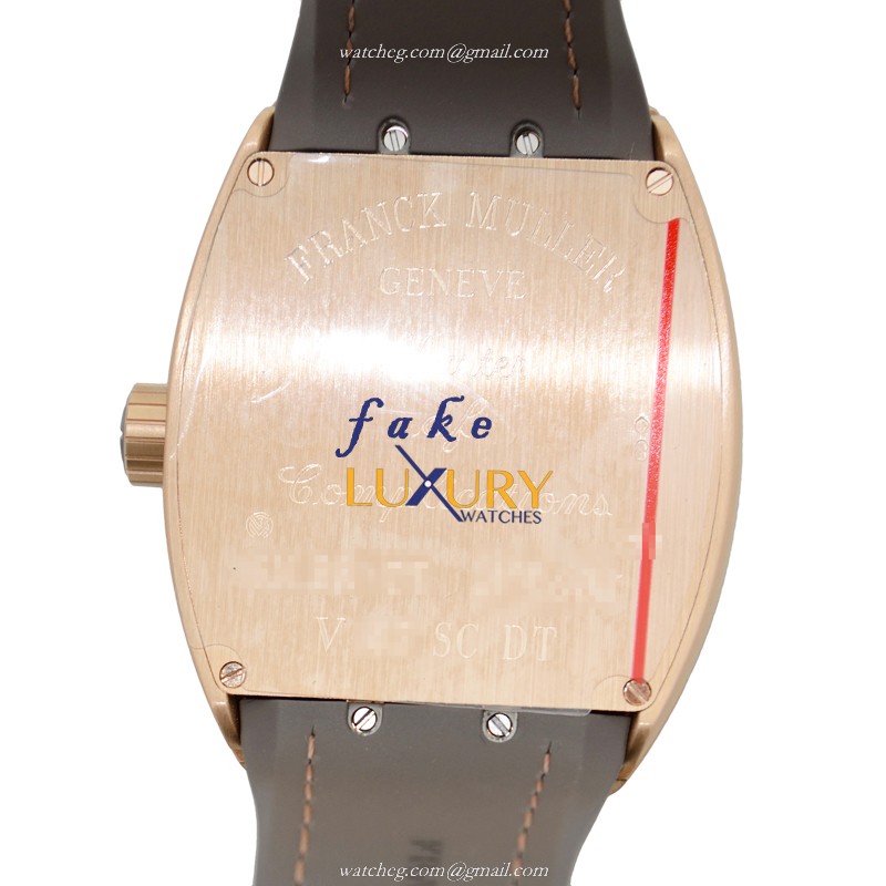 Franck Muller V45 SC DT 5N VANGUARD Auto 18kt Rose Gold Case | Replica Watch - Image 3