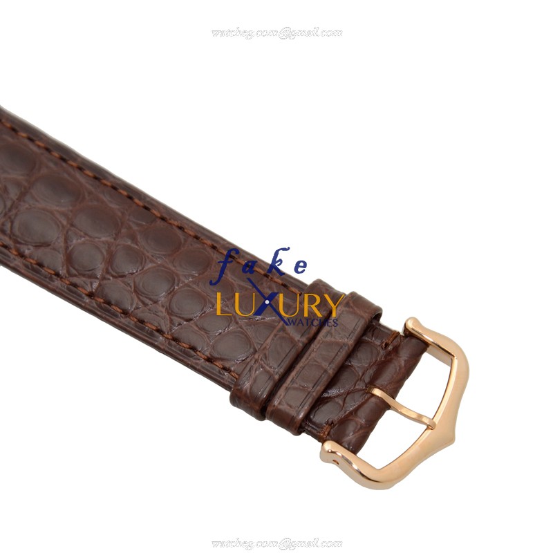 Cartier W6701008 RONDE SOLO DE CARTIER Quartz 18kt Rose Gold & Steel Replica Watch, Case: White - Image 4
