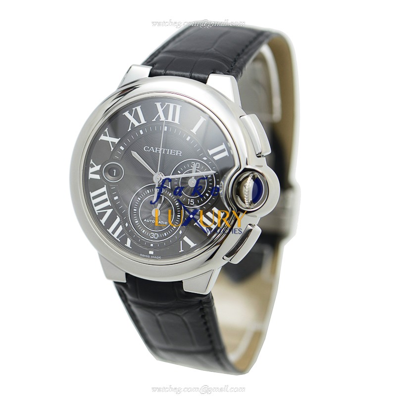 Cartier W6920079 BALLON BLEU Automatic Steel Case Black Dial Replica Watch - Image 3