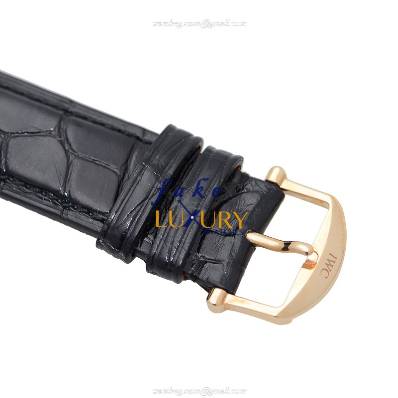 IWC IW356515 Portofino Replica Watch, Automatic Movement, Silver Dial, 18kt Rose Gold & Diamonds - Image 4
