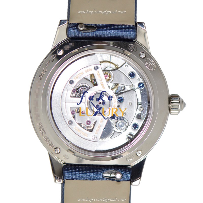 Jaeger-Lecoultre Q3463407 RENDEZ VOUS Automatic 18kt White Gold Diamond Replica Watch Silver Dial - Image 3