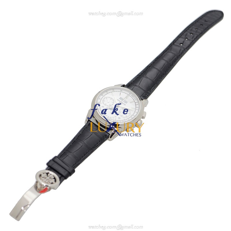 Patek Philippe 5270G-013 Grand Complications Manual Wind 18kt White Gold Silver Dial Replica Watch - Image 2