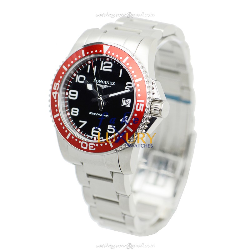 Longines L3.689.4.59.6 - Replica Watch - Black Dial - Quartz - Stainless Steel Bracelet - Image 3