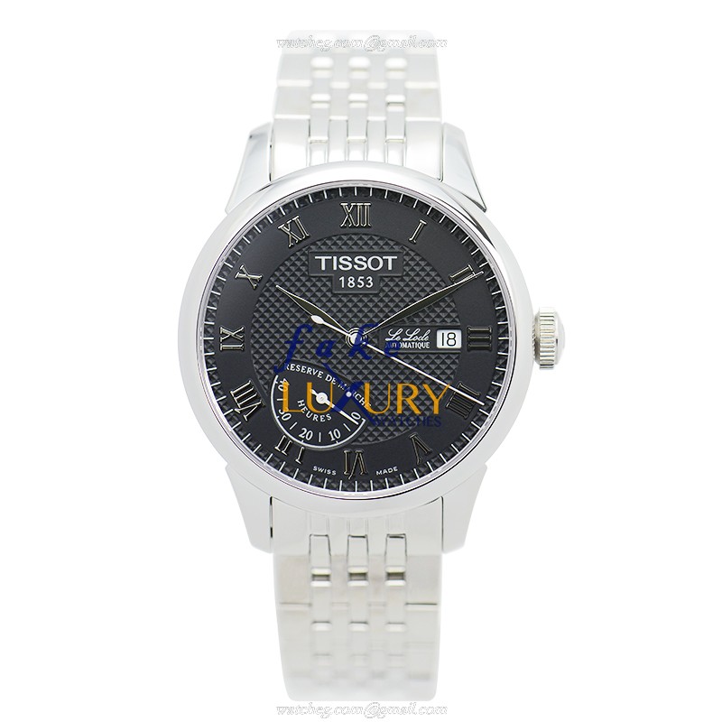 Tissot T006.424.11.053.00 T-Classic Replica Watch, Black Dial, Automatic Movement, Steel Bracelet - Image 2