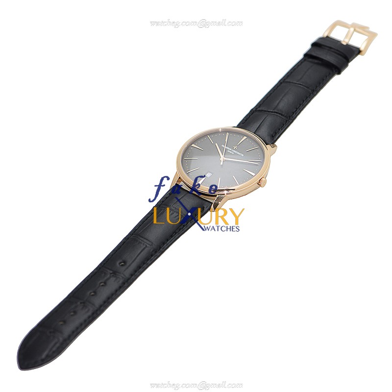 Vacheron Constantin 85180/000R-9166 Patrimony Traditionelle Replica Watch, Automatic, 18kt Rose - Image 2