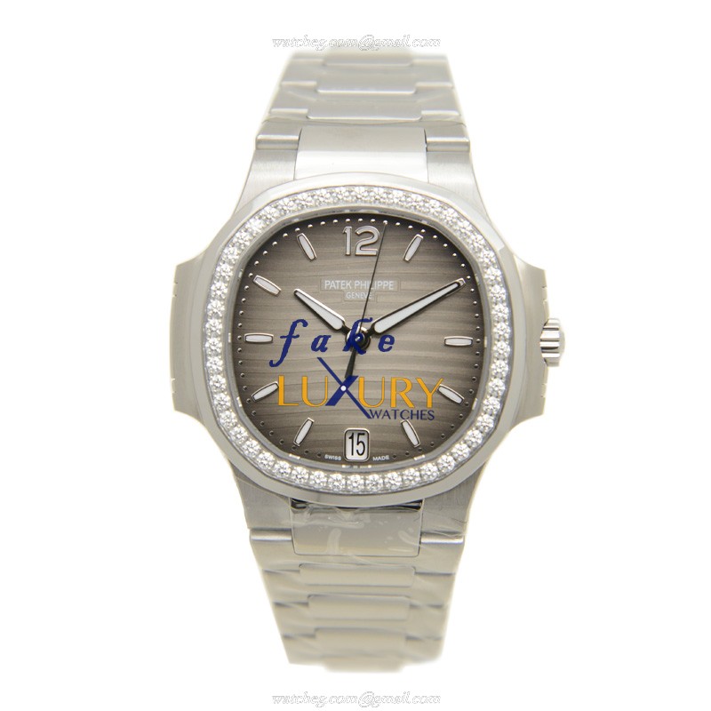Patek Philippe 7018/1A-011 Nautilus Replica Watch - Gray Dial - Automatic - Stainless Steel - Image 2