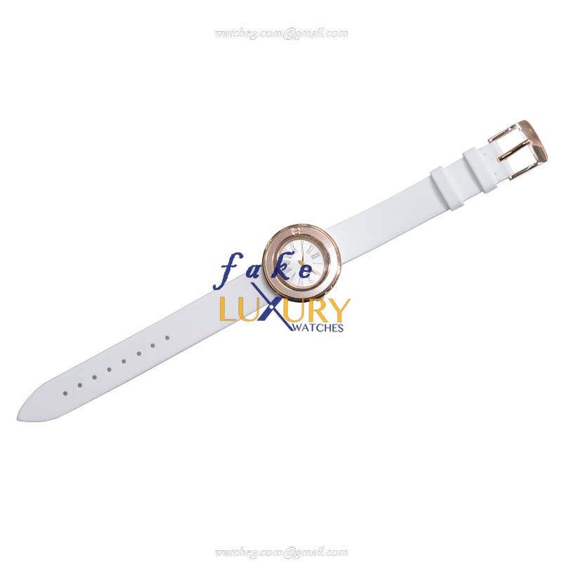 Piaget G0A35084 POSSESSION Replica Watch, 29mm, Quartz, Silver Dial, 18kt Rose Gold Case, White - Image 2