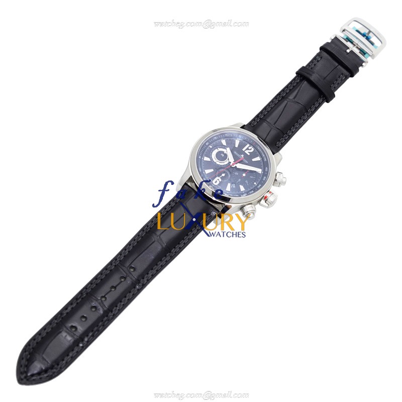 Jaeger-Lecoultre Q1758421 MASTER Ultra Thin Automatic Stainless Steel Black Dial Replica Watch - Image 2