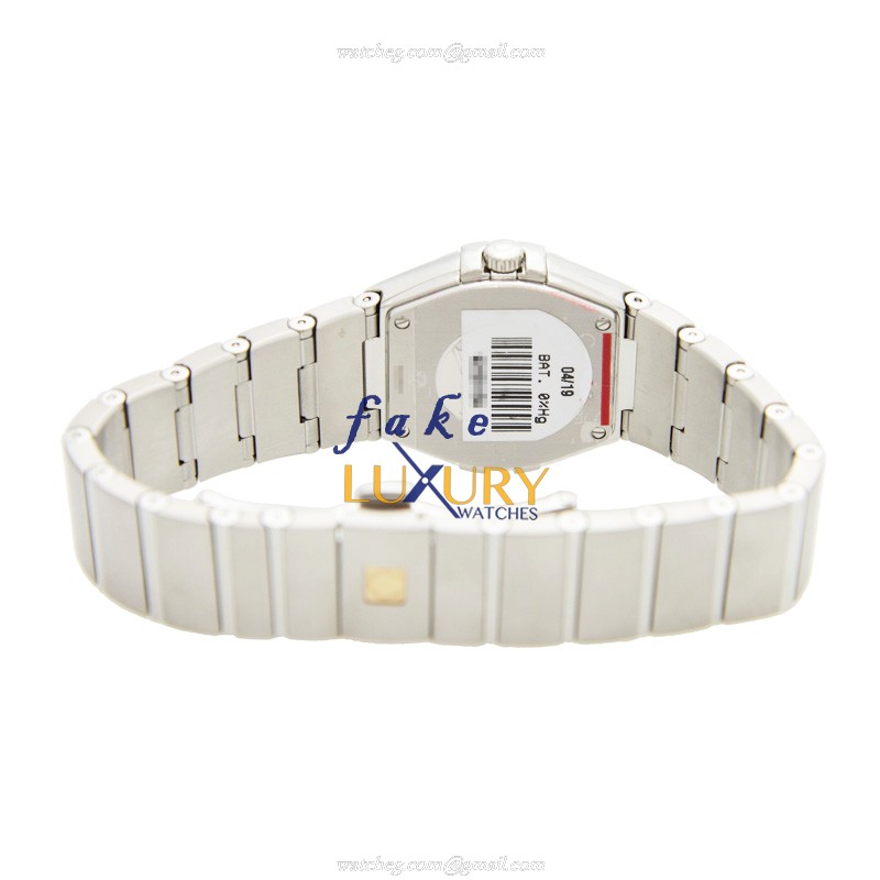 Omega 123.10.27.60.55.004 Constellation Quartz Steel Dial Replica Watch - Image 4