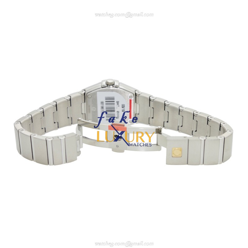 Omega Constellation 123.10.24.60.57.002 Quartz Stainless Steel Pink Dial Replica Watch - Image 5
