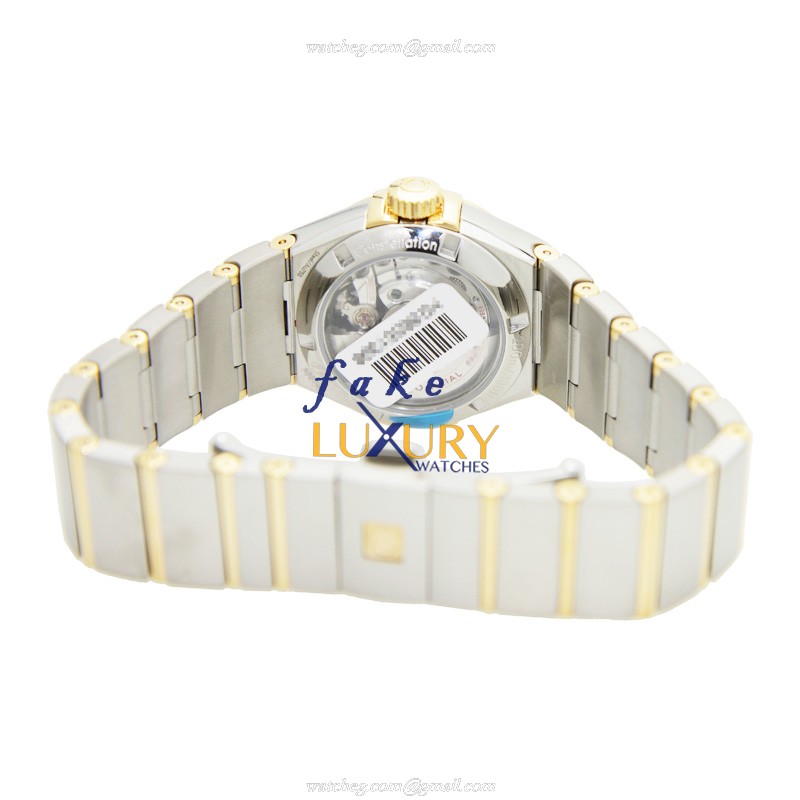 -12325272057005-Replica Omega Constellation Watch - Automatic - Pink Dial - Image 4