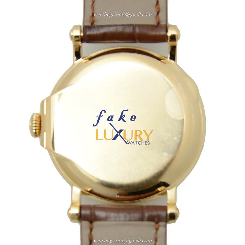 Patek Philippe 5153J-001 Calatrava Replica Watch, 38mm, Automatic, White Dial, 18kt Yellow Gold - Image 3