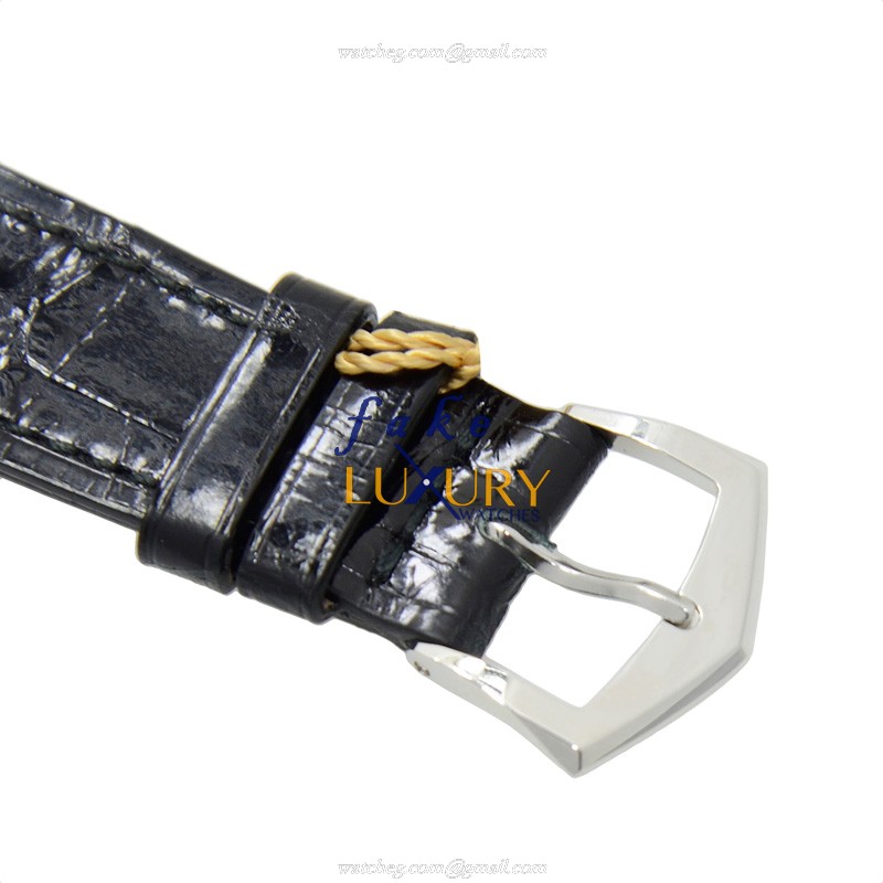 5196P-001 - Patek Philippe Calatrava Replica Watch Platinum Manual Wind Silver Dial - Image 4