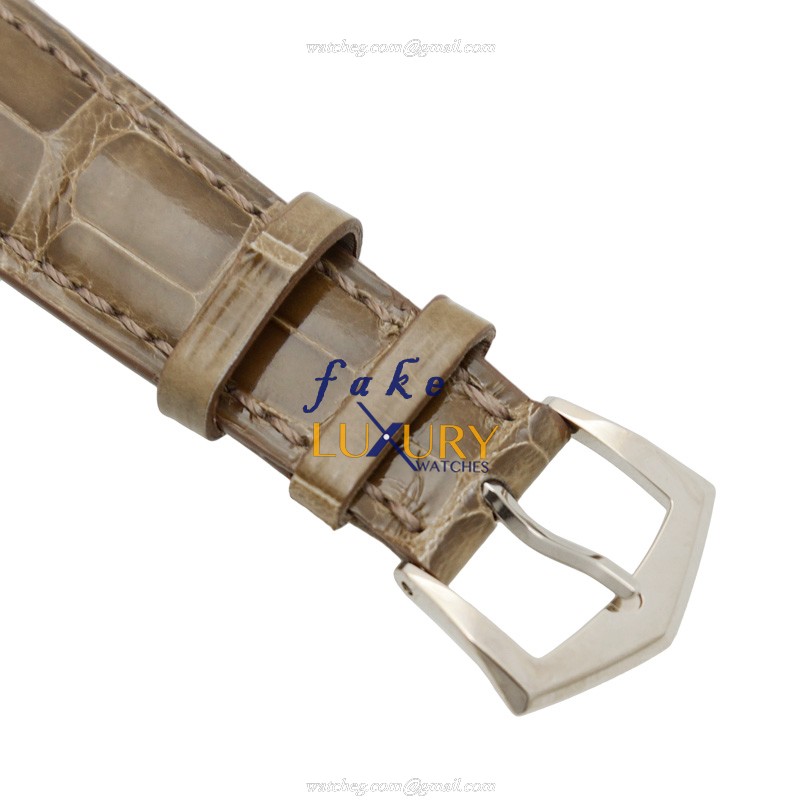 Patek Philippe 7134G-001 Replica Watch, Manual Wind, Brown Dial, 18kt White Gold & Diamond, 35mm - Image 4