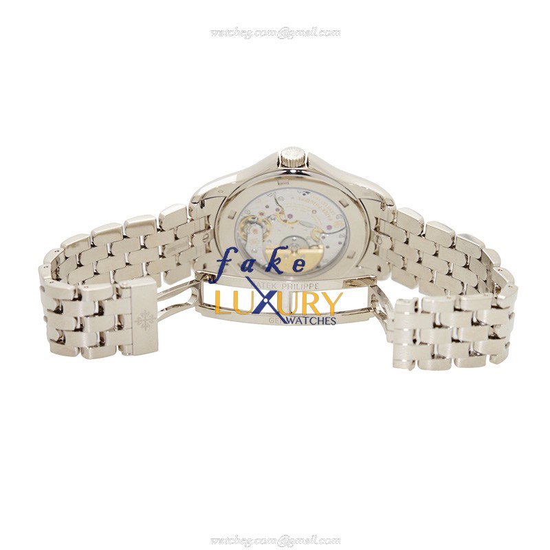 5130-1G-010 - Patek Philippe Replica Watch COMPLICATIONS Automatic Silver Dial 18kt White Gold - Image 5