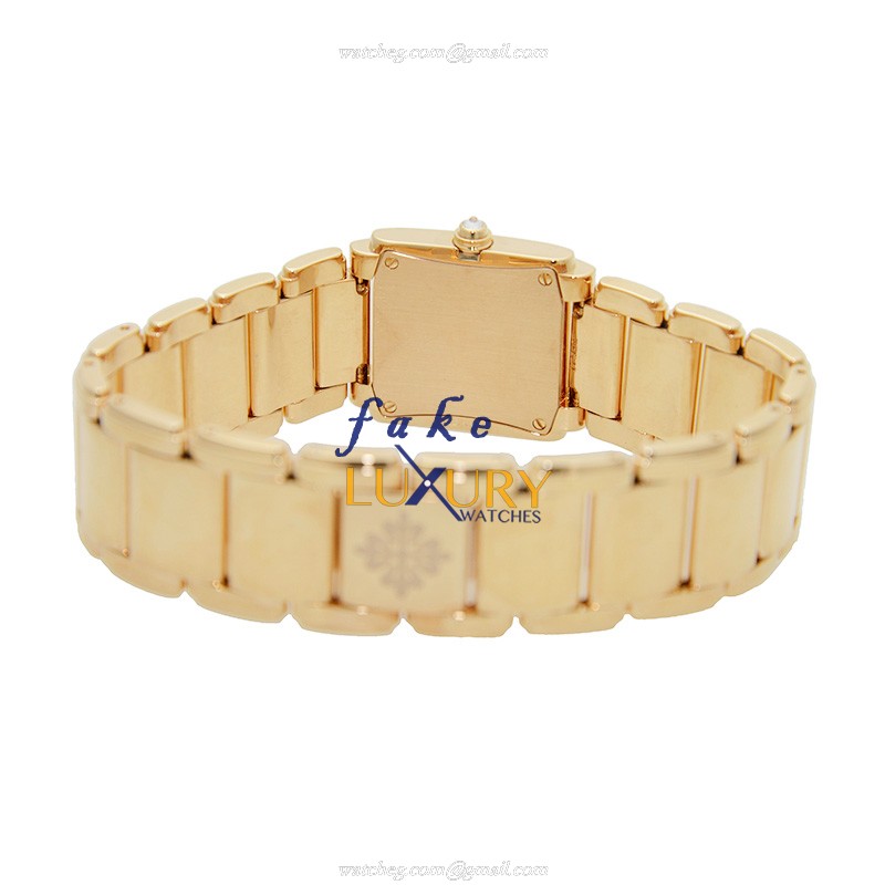 Patek Philippe 4908/11R-010 Replica Watch, 22mm Rose Gold Case, Dark Brown Dial, Quartz Movement - Image 4