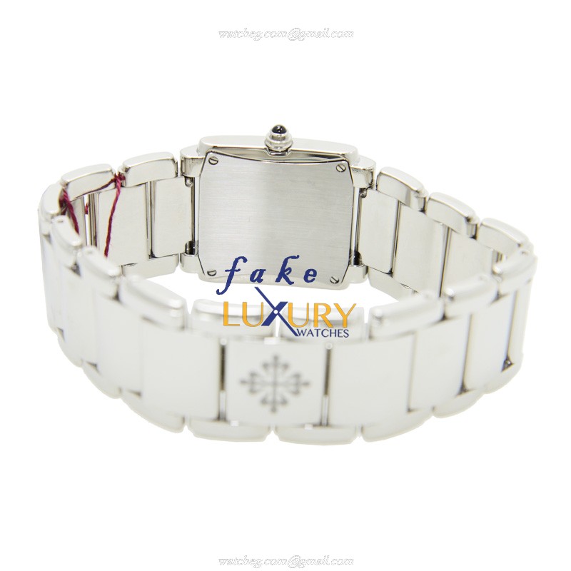 Patek Philippe 4910/10A-010 Twenty-4 Replica Watch, Dark Grey Dial, Stainless Steel & Diamonds - Image 4