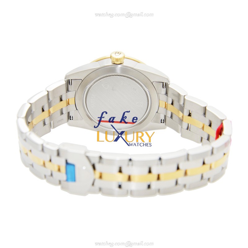 -55003-68053-BK Tudor GLAMOUR DATE Automatic 36mm 18kt Gold & Steel Replica Watch - Image 4