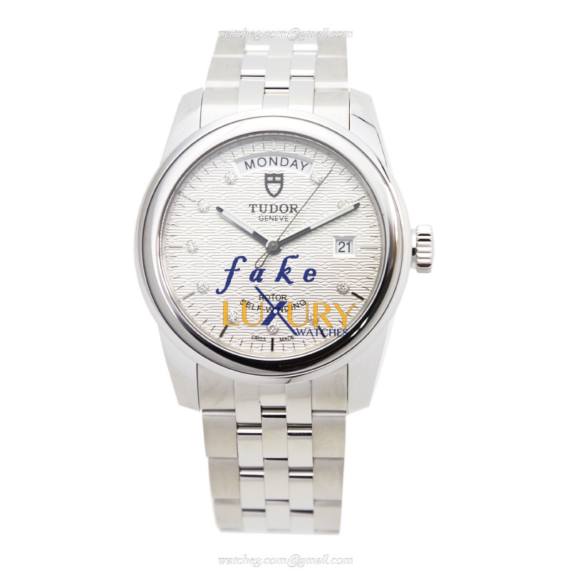 Tudor 56000-68060-10DI-SVCL GLAMOUR DATE Automatic Stainless Steel Replica Watch - Swiss Movement - Image 2