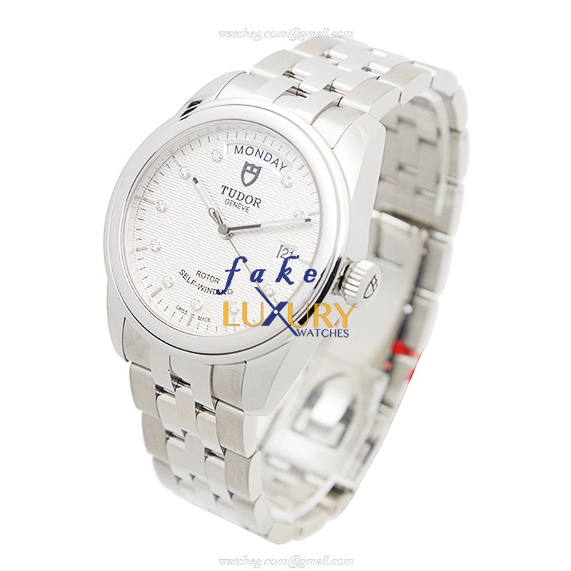 Tudor 56000-68060-10DI-SVCL GLAMOUR DATE Automatic Stainless Steel Replica Watch - Swiss Movement - Image 3