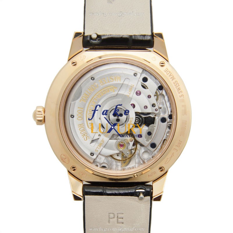 Jaeger-Lecoultre Q3442520 RENDEZ VOUS 18kt Rose Gold Diamond Replica Watch Automatic 34mm Silver - Image 3