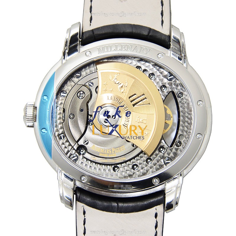 Audemars Piguet Replica Watch 15350ST.OO.D002CR.01 With Dark Grey Dial On Black - Image 3