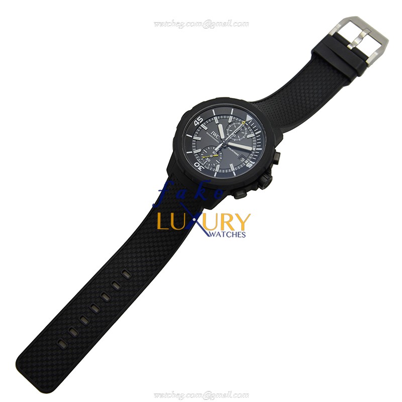 IWC Aquatimer IW379502 Automatic Stainless Steel Rubber Black Replica Watch - Image 2
