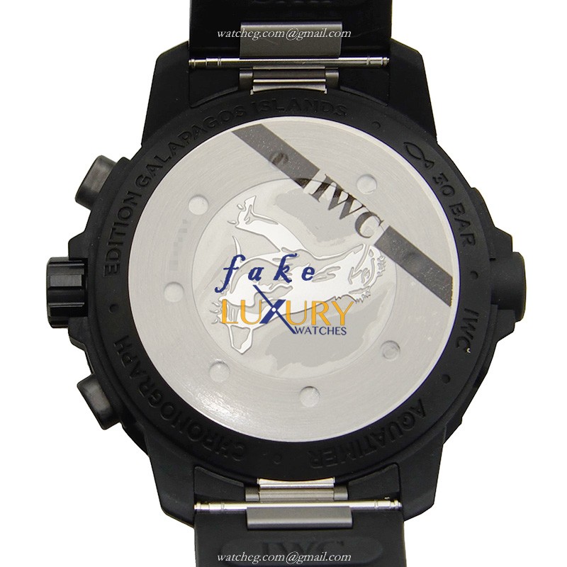 IWC Aquatimer IW379502 Automatic Stainless Steel Rubber Black Replica Watch - Image 3
