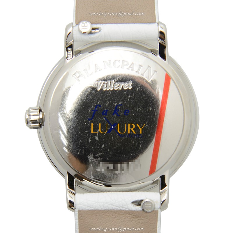 Blancpain 6102-4654-95A Women's Replica Watch, Automatic Movement, White Dial - Image 3