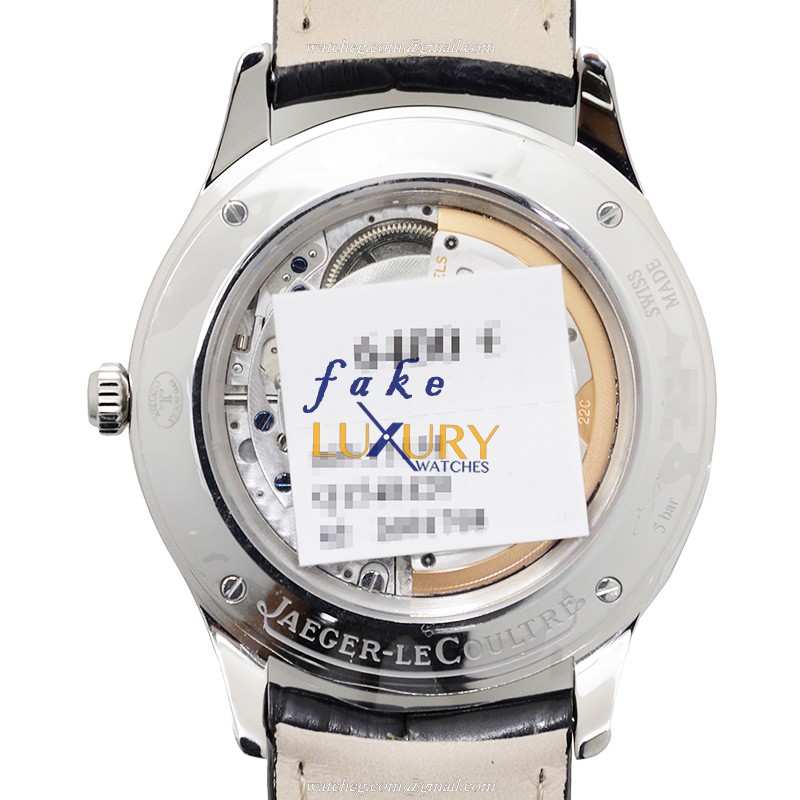 Jaeger-Lecoultre Q1548420 Master Ultra Thin Replica Watch, Automatic, Silver Dial, Steel Case - Image 3
