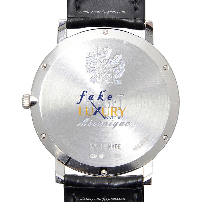 Piaget G0A39112 Altiplano Replica Watch, Silver Dial, 18kt White Gold & Diamond Case, Manual Wind - Image 3