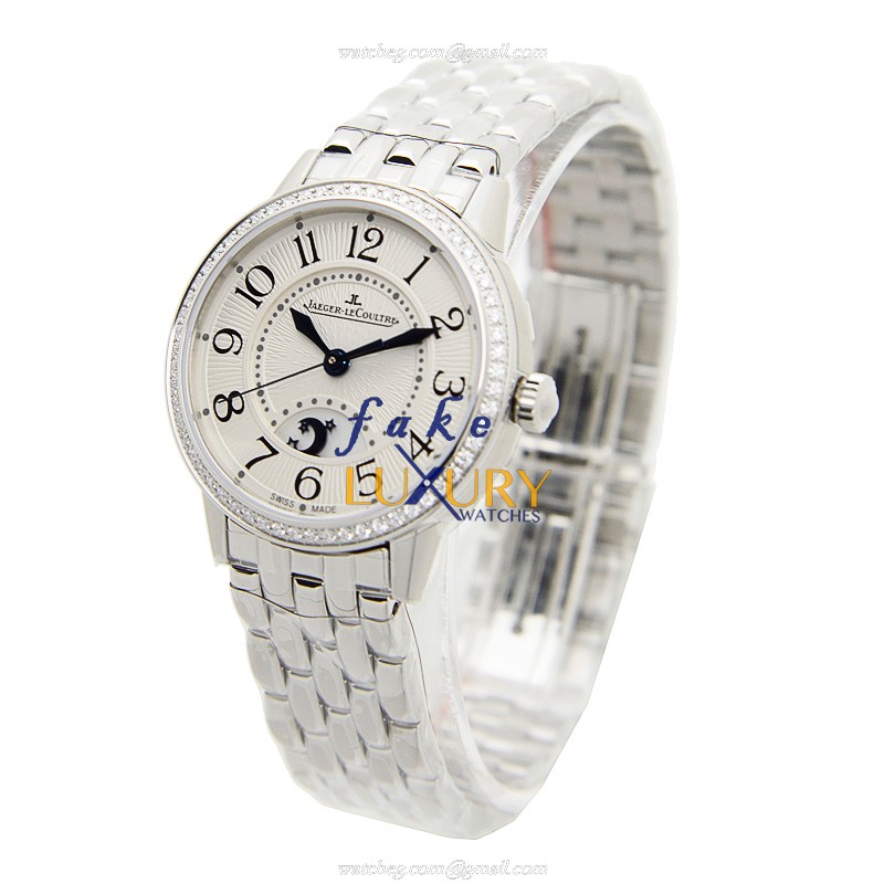 Jaeger-Lecoultre Q3468121 Rendez Vous Replica Watch, White Dial, Steel & Diamond Case, Automatic - Image 3