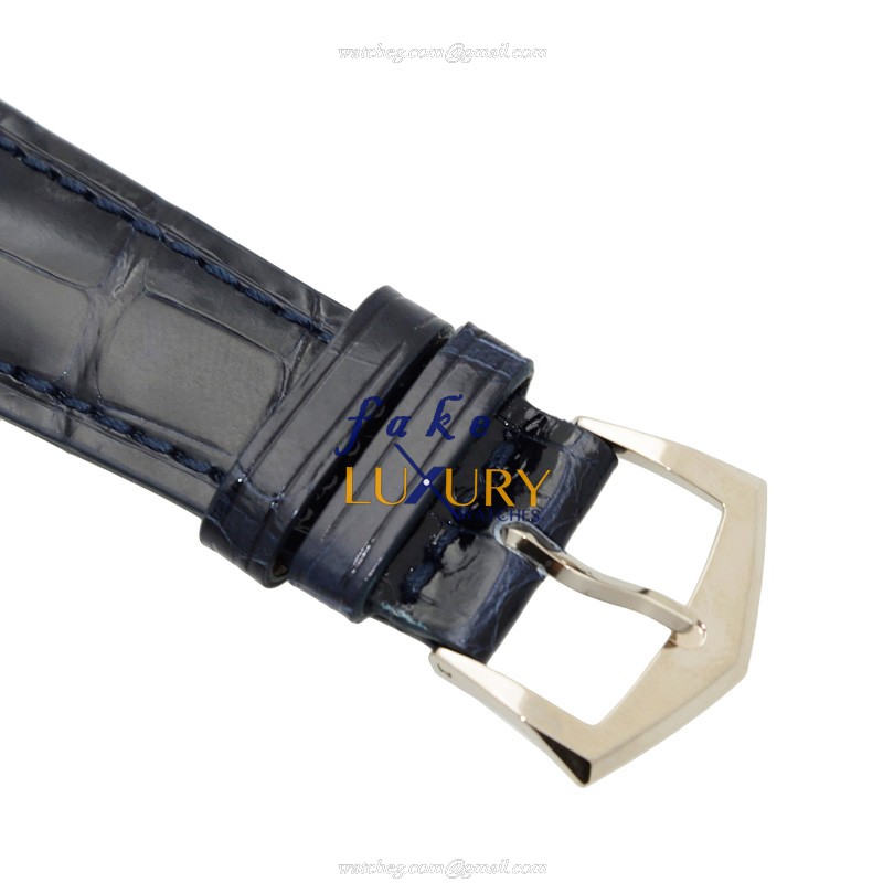 Patek Philippe 5124G-011 Gondolo Manual Wind 18kt White Gold Dark Blue Dial Replica Watch - Image 4