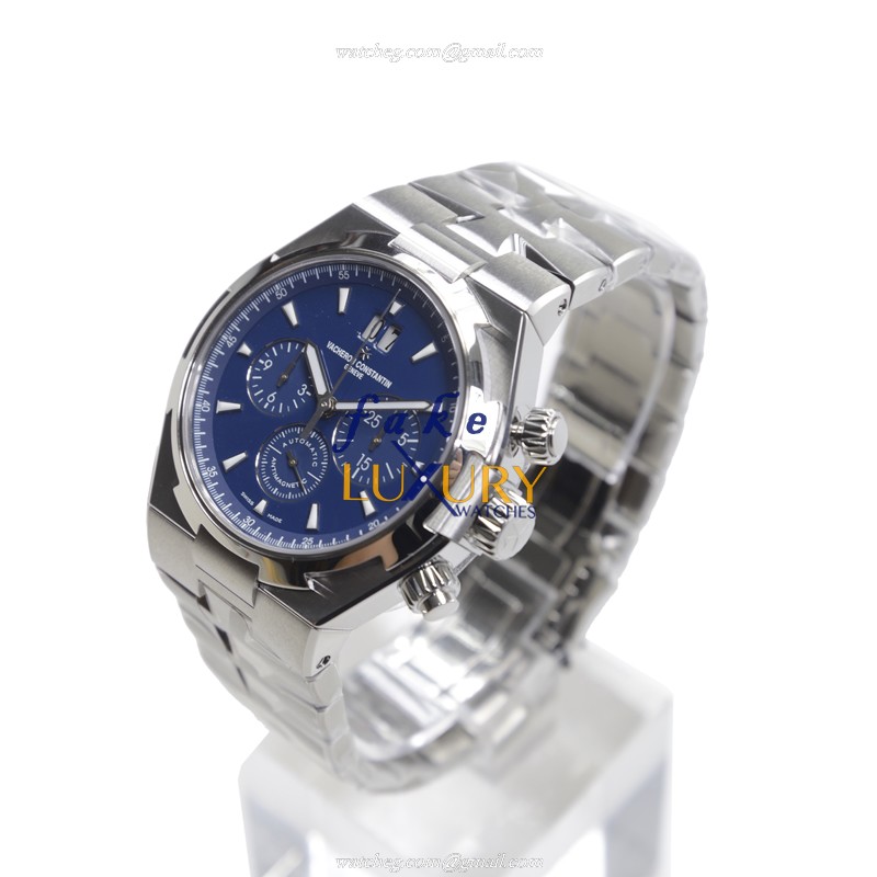 Vacheron Constantin Overseas 49150/B01A-9745 Automatic Blue Dial Stainless Steel Replica Watch - Image 3