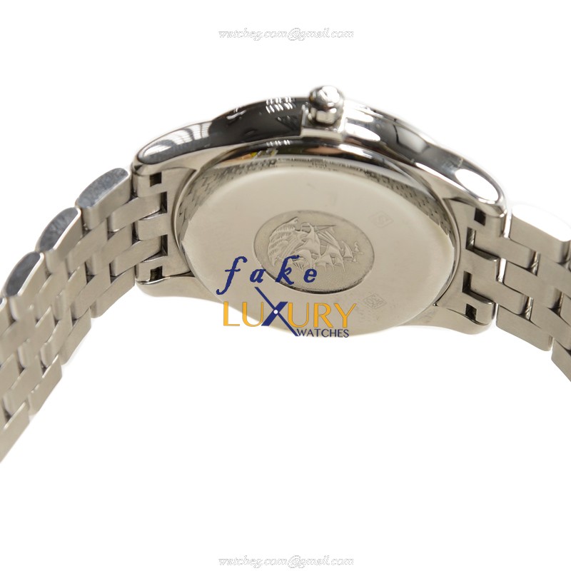 Longines L4.722.4.52.6 Replica Watch Quartz Movement Black Dial Steel Bracelet - Image 4