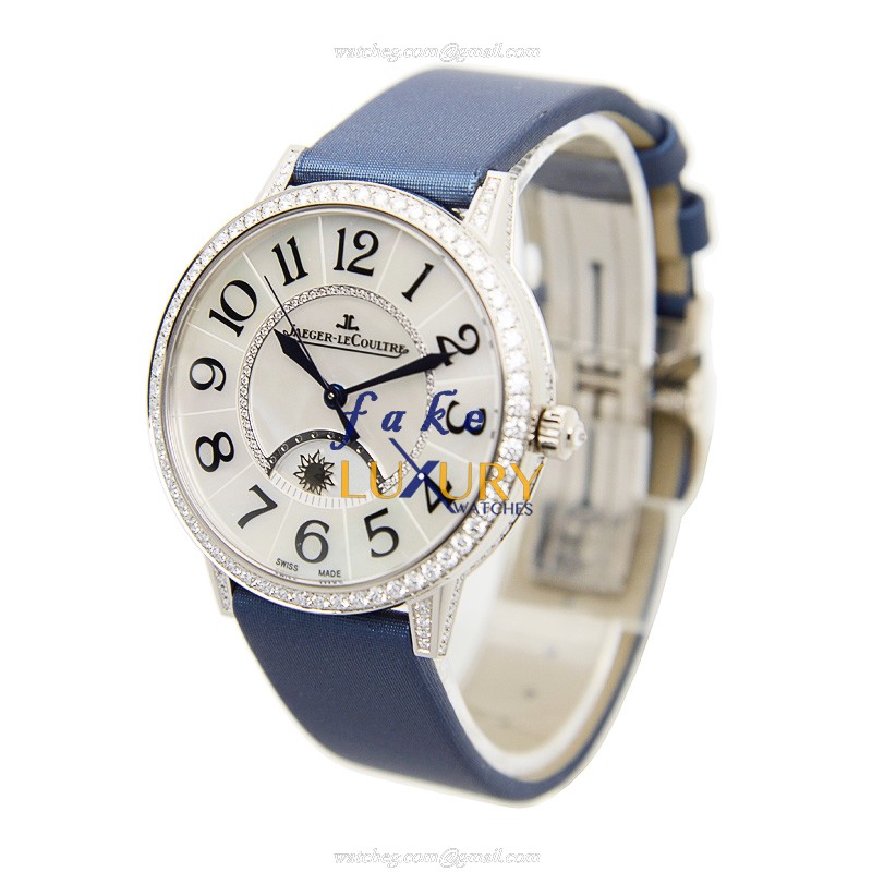 -3433490-Q3433490ST.OO.1240ST.01 - Jaeger-Lecoultre RENDEZ VOUS Automatic 18kt White Gold & - Image 3