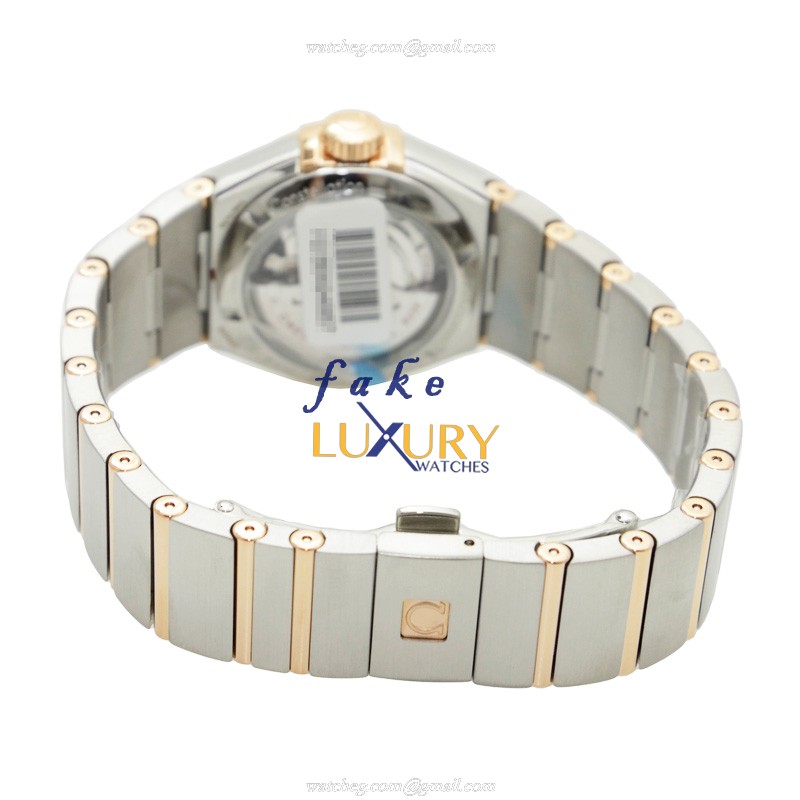 Omega Constellation 123.25.27.20.55.006 - Replica Watch - Automatic - 18kt Rose Gold - Diamond Bezel - Image 4