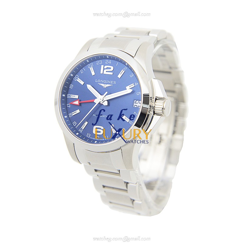 Longines Conquest Automatic Blue Dial L3.687.4.99.6 Stainless Steel Replica Watch - Image 3