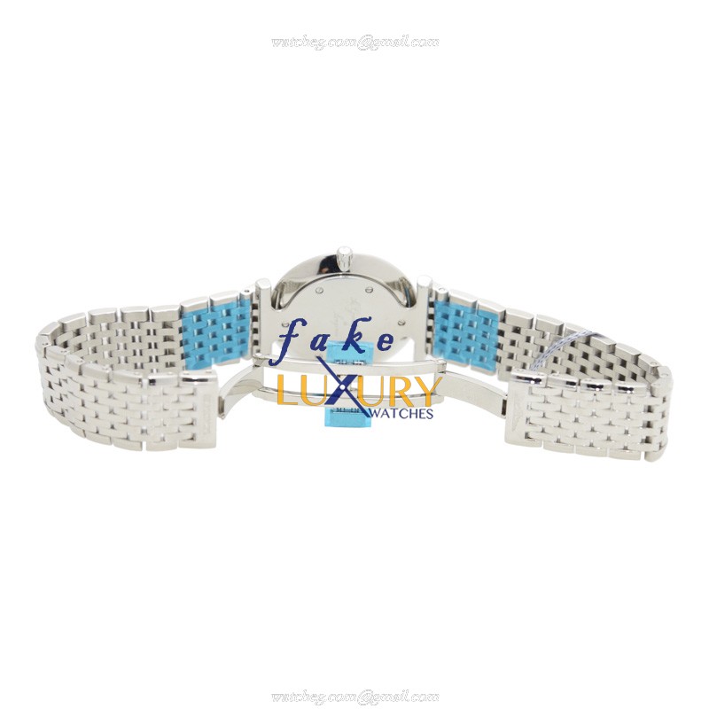 L4.512.4.71.6 - Longines La Grande Quartz Replica Watch Stainless Steel White Dial - Image 5