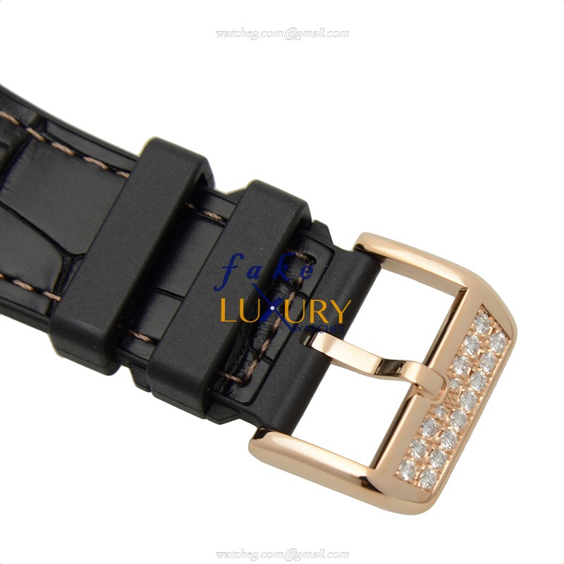 Franck Muller V 45 CC DT D 5N Vanguard Automatic 18kt Rose Gold & Diamond Replica Watch, 44mm - Image 4
