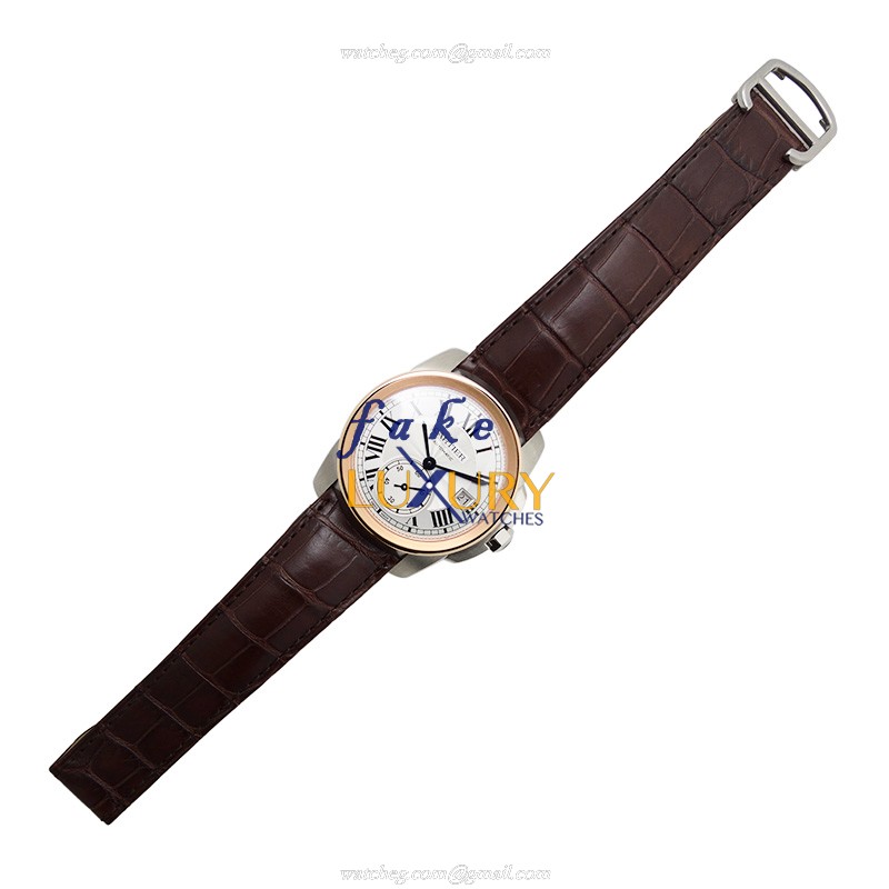 Brand Model Replica Watch, W2CA0002, Automatic, Silver Dial, Steel Case, 18kt Rose Gold, Swiss - Image 2