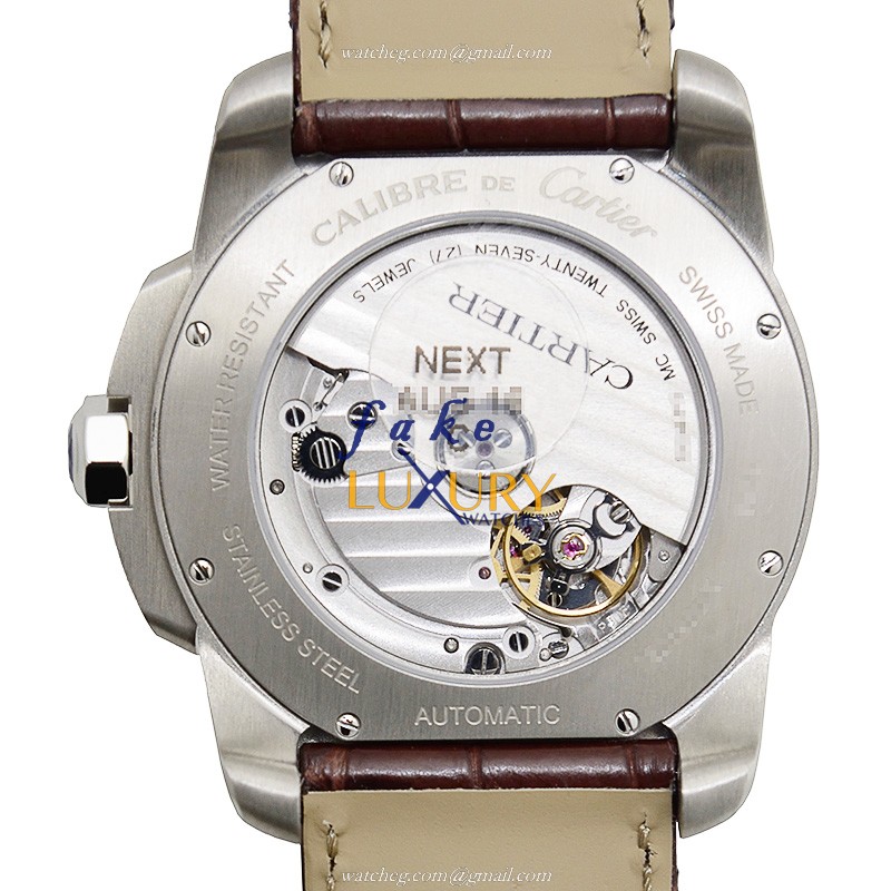 Brand Model Replica Watch, W2CA0002, Automatic, Silver Dial, Steel Case, 18kt Rose Gold, Swiss - Image 3